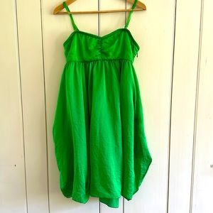 RLX Green Balloon Dress Size M